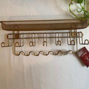 NWT Gold Frame Jewelry Organizer